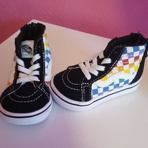 Multi colored Vans
